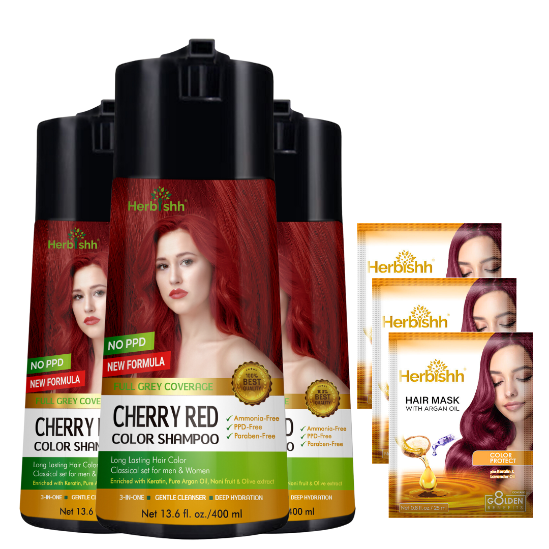 red hair dye shampoo