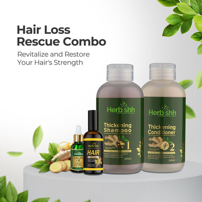 Hair loss rescue combo - Herbishh