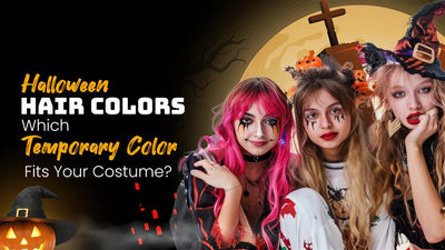 Halloween Hair Colors: Which Temporary Color Fits Your Costume?