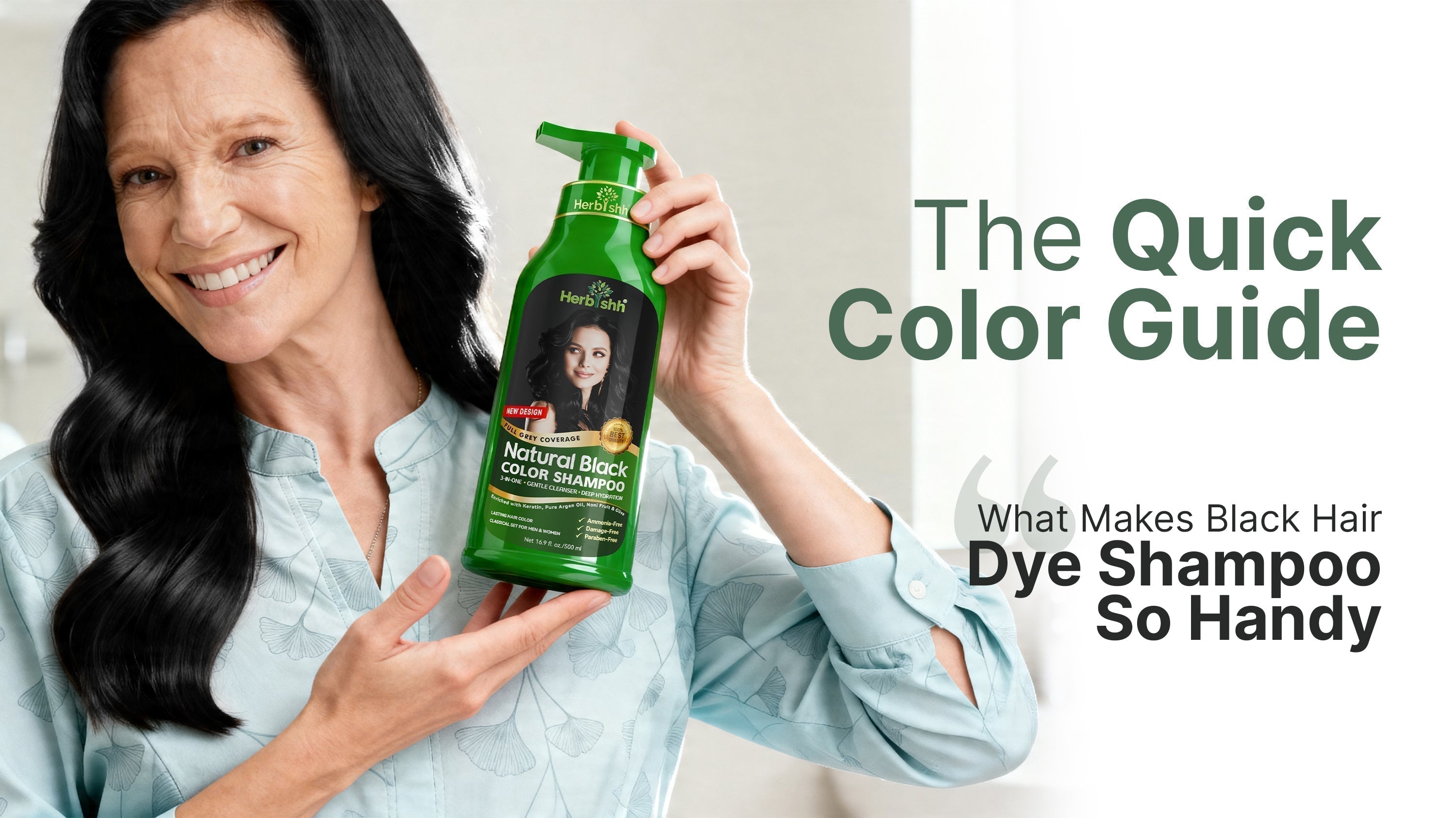 Guide rapide des couleurs : Pourquoi le shampoing colorant pour cheveux ...
