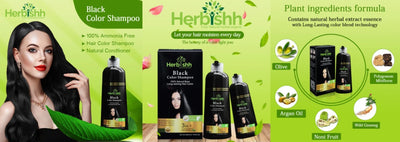 Buy 100% Vegan Black Shampoo For Hair