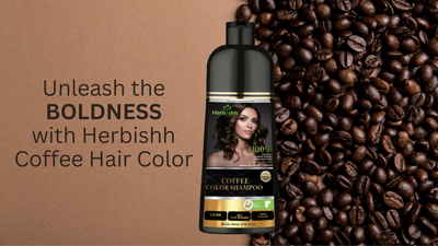 Unleash the Boldness with Herbishh Coffee Hair Color Shampoo