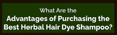 What Are the Advantages of Purchasing the Best Herbal Hair Dye Shampoo?