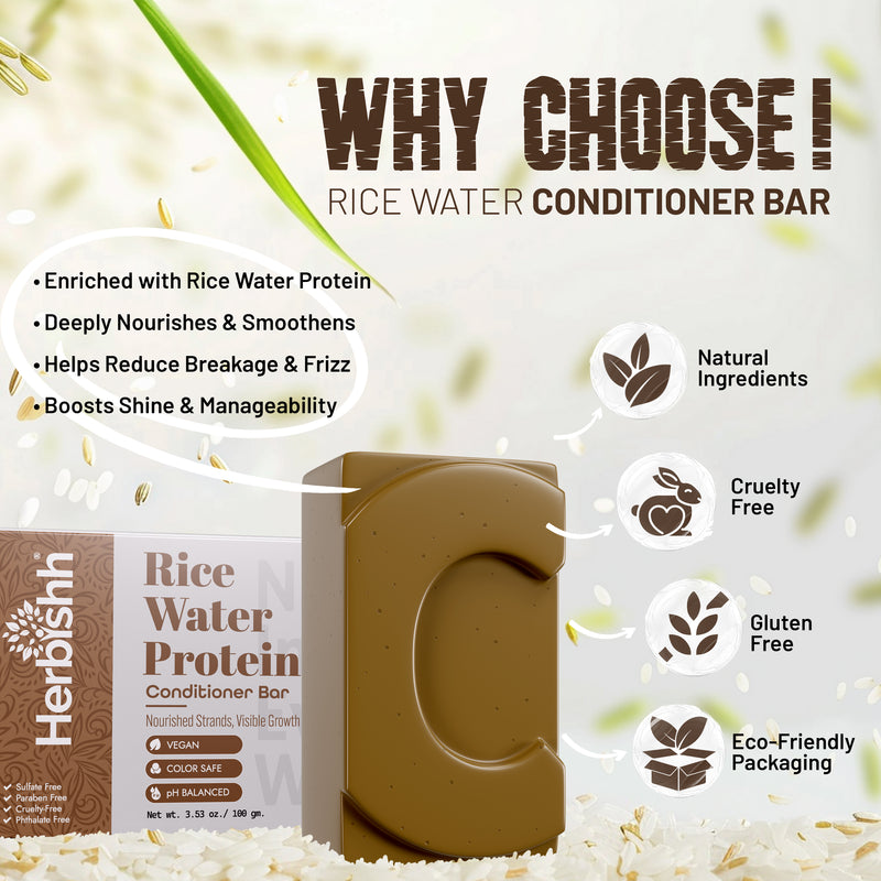 Rice Water Conditioner Bar - Herbishh