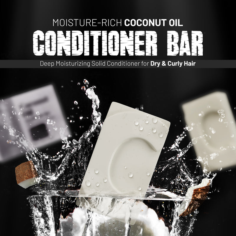 Coconut Oil Conditioner Bar - Herbishh