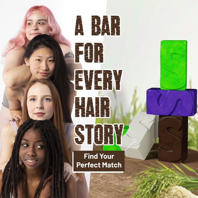 Rice water shampoo bar 