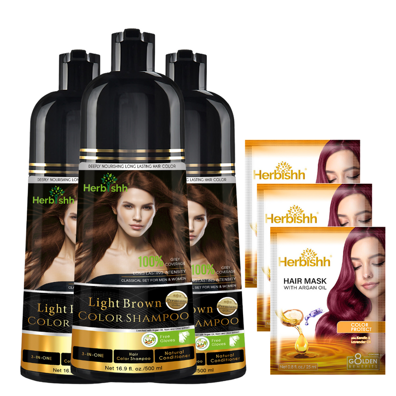 Herbishh - 3pcs Color Shampoo