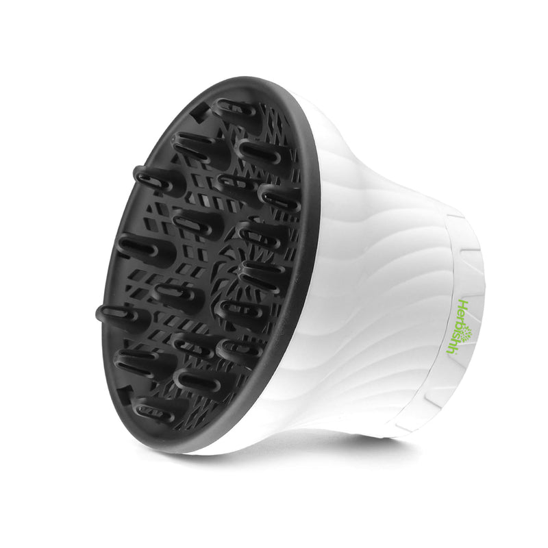 Herbishh Hair Dryer Diffuser - White