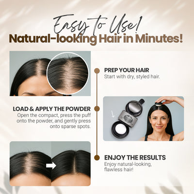 Herbishh Koloret Root Touch-Up Powder – Dark Brown 4 gm Hair care.