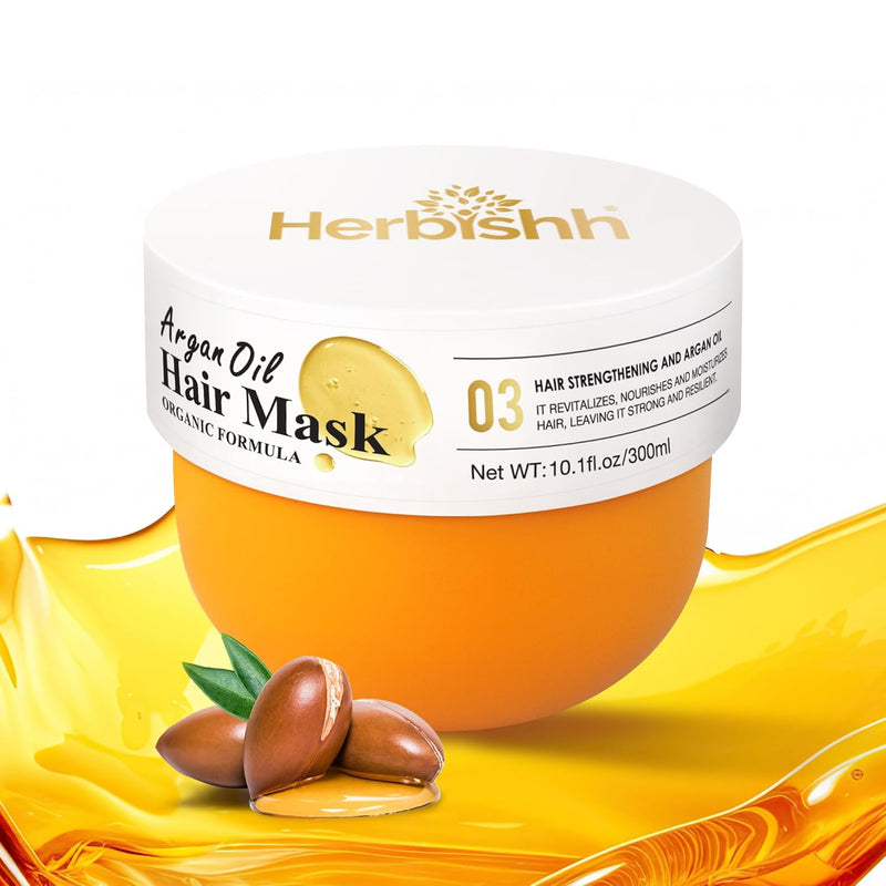 Herbishh argan oil hair mask-300ml