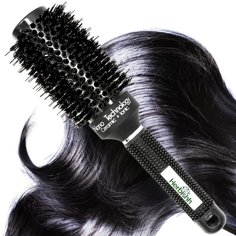 Herbishh Ceramic Thermal Round Brush for Blow Drying