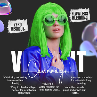 Koloret Temporary Hair Color Spray Mint Green - Herbishh