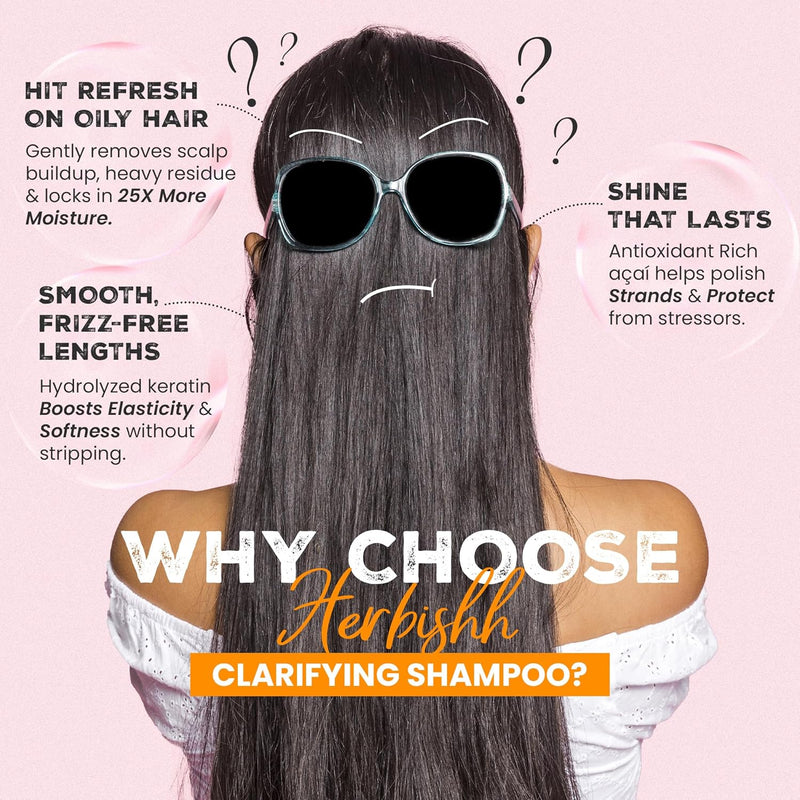 Clarifying Deep Cleansing Shampoo - Herbishh