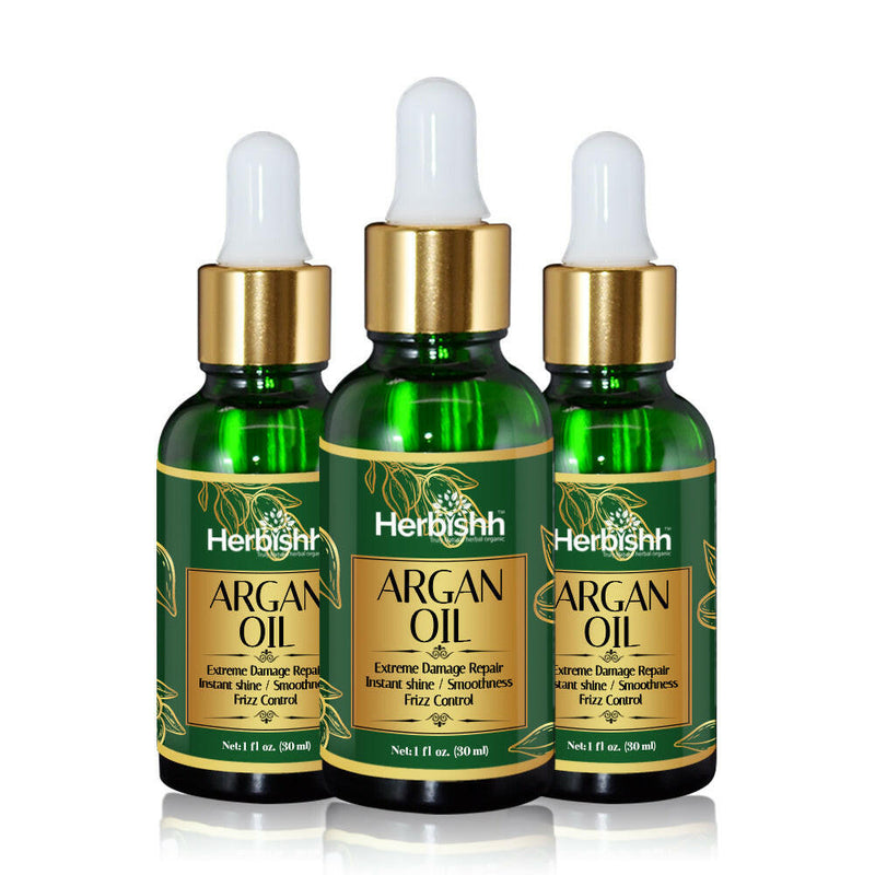 Herbishh Organic Argan Oil - 3 pcs