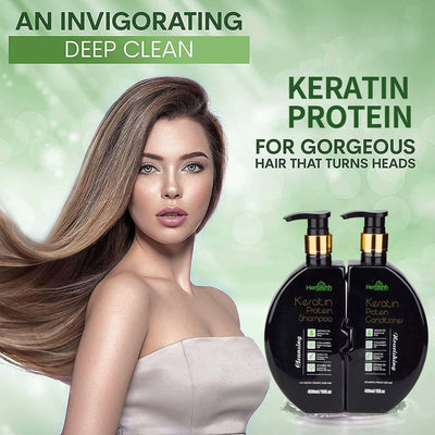 Keratin Shampoo & Conditioner Duo