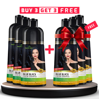 BUY 3 GET 3 Herbishh Hair Color Shampoo