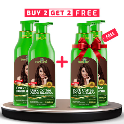 BUY 2 GET 2 Herbishh Hair Color Shampoo