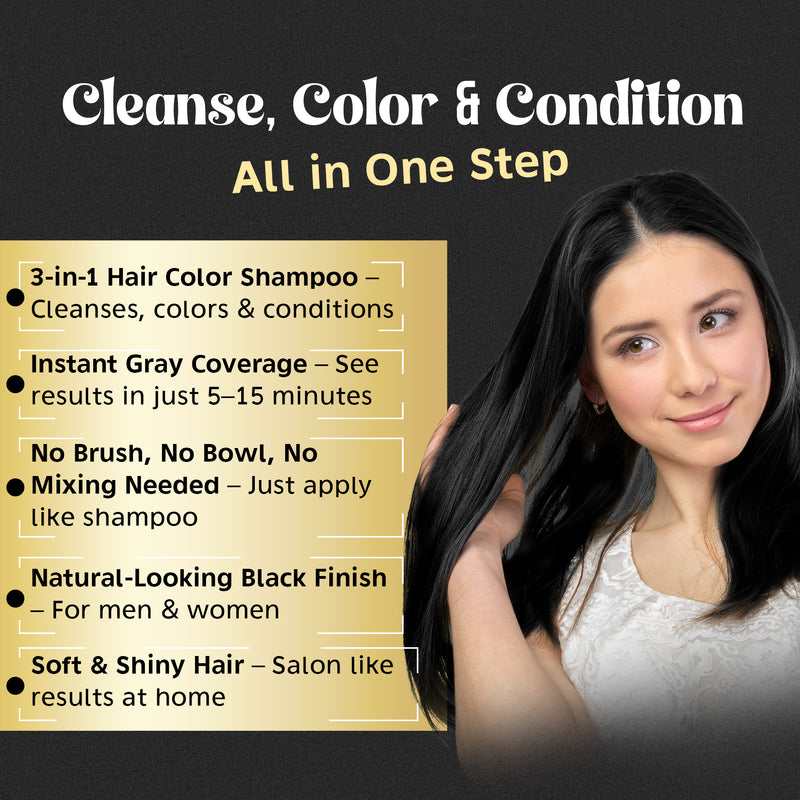 Buy 2pcs Color Shampoo Get 1 Hair Mask Free - Herbishh