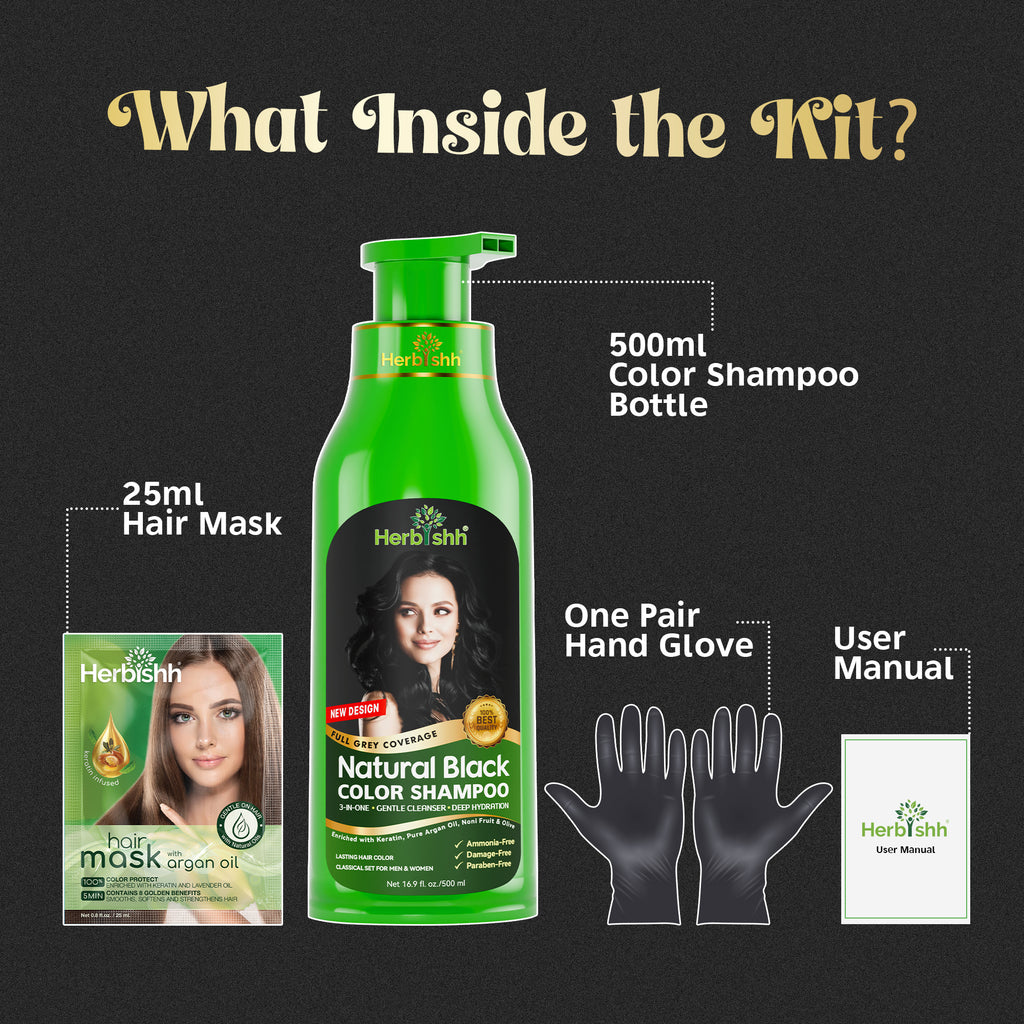 KAUFEN Sie 1 Flasche 500 ml Farbshampoo – Herbishh