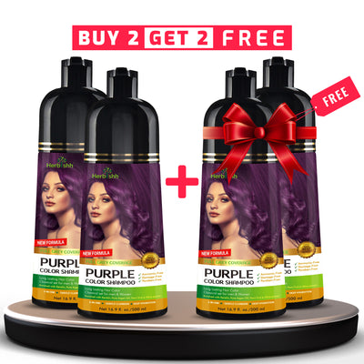 BUY 2 GET 2 Herbishh Hair Color Shampoo