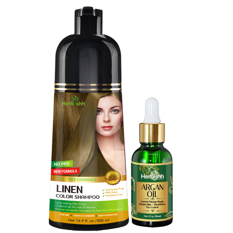 AS-BUY 1 Color shampoo & GET 1 Argan Oil Free - Herbishh