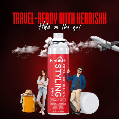 Hair Holding Spray Extra Strong - Herbishh