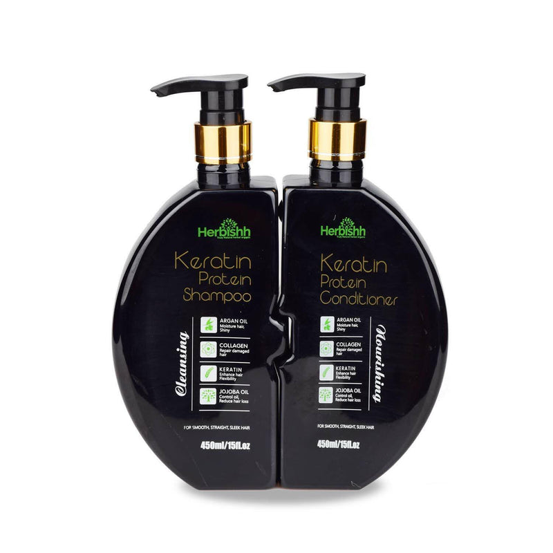 Keratin Shampoo & Conditioner Duo