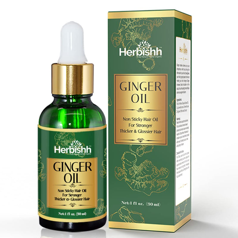 Exotic Ginger Essential Hair Oil - Herbishh