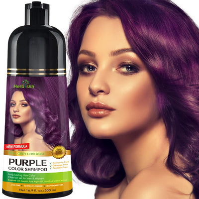 500ml Hair Color Shampoo - Herbishh