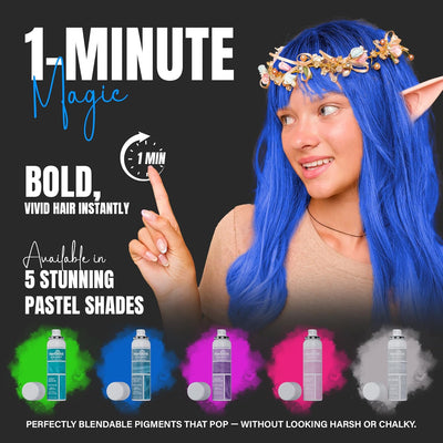 Koloret Temporary Hair Color Spray Pastel Lavender - Herbishh