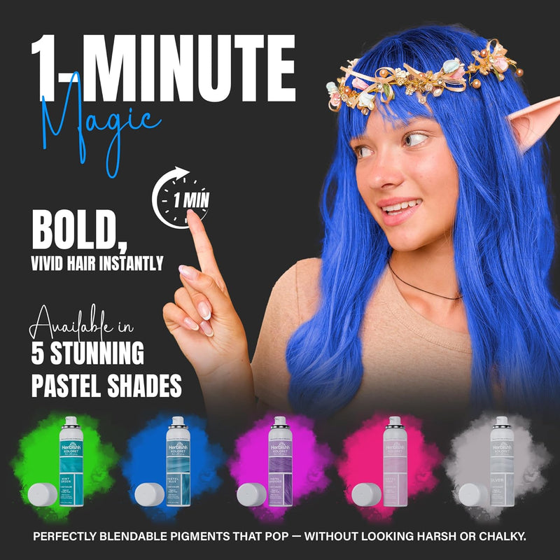 Koloret Temporary Hair Color Spray Pastel Lavender - Herbishh
