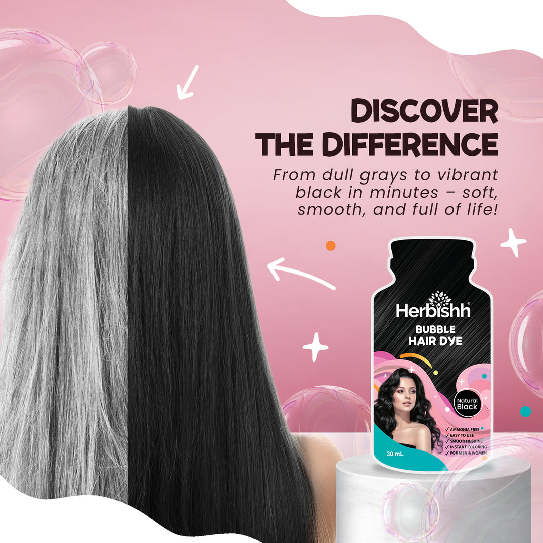 Bubble Hair Dye Shampoo