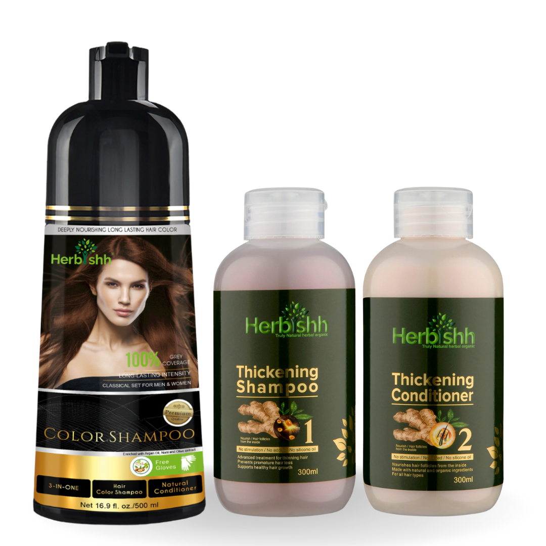 Black Shampoo Per Capelli Neri, Da Bianco A Nero Per Uomini E Donne, Colorante Per Capelli Con