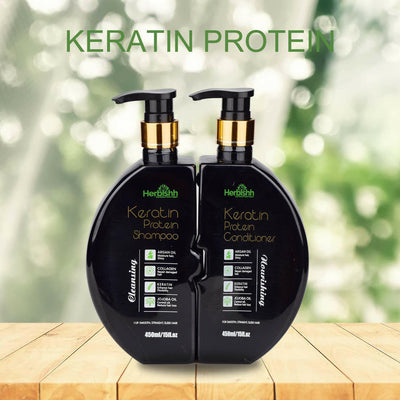 Keratin Shampoo & Conditioner Duo