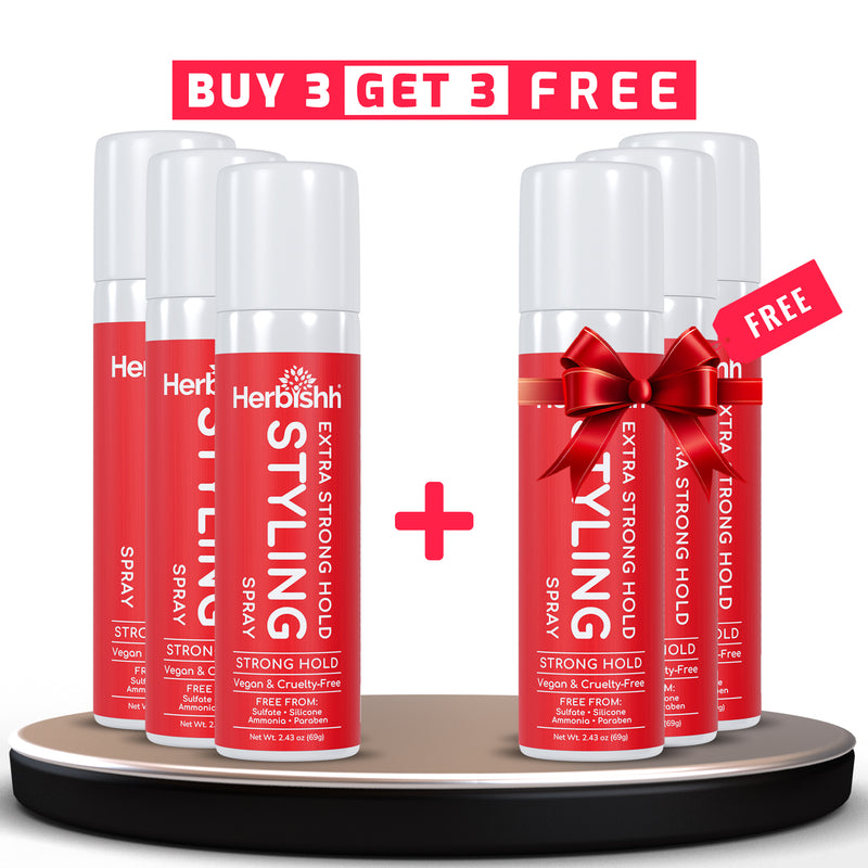BUY 3 GET 3 Herbishh Hair Holding Spray Extra Strong