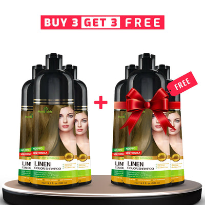 BOGO: Buy 3 PPD-Free Shampoos, Get 3 FREE!