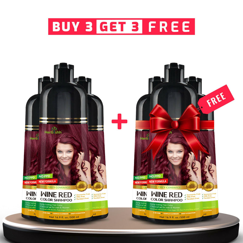 BOGO: Buy 3 PPD-Free Shampoos, Get 3 FREE!