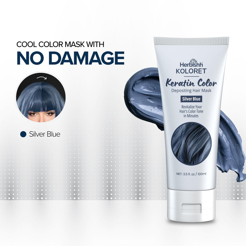 Silver Blue- Koloret Color Depositing Hair Mask