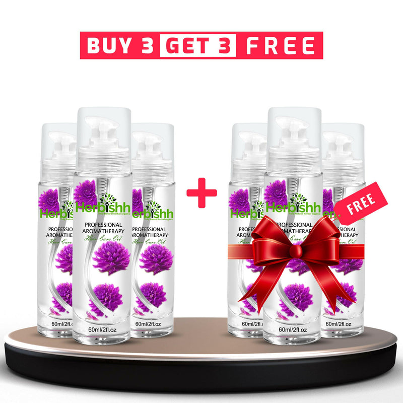 BOGO BUY 3 Flower hair oil  Get 3 oil  Free