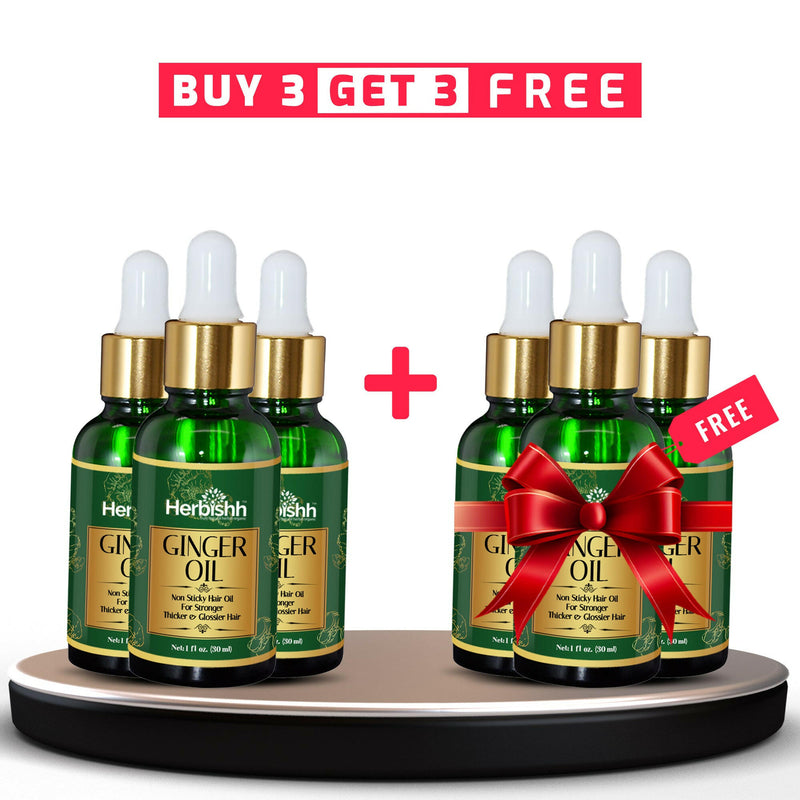 BOGO Deal Buy 3 Exotic Ginger Oil, Get 3 Free - Herbishh