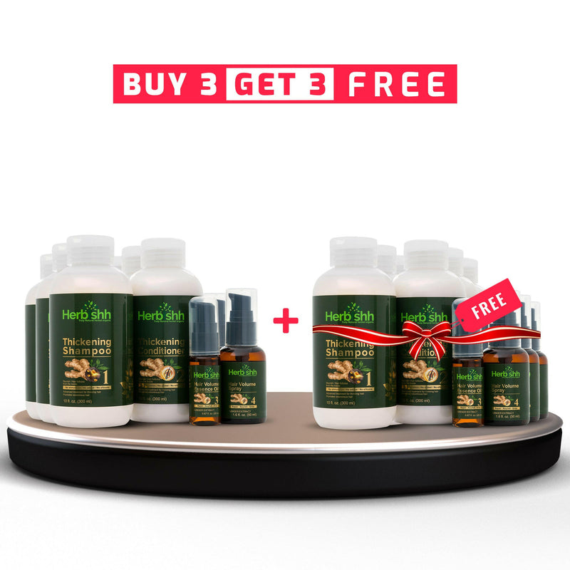 BUY 3 Hair Regrowth Set Get 3 Hair Regrowth Set Free