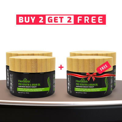 BOGO Sale BUY 2 Hair mask Get 2 Hair Mask Free- Herbishh