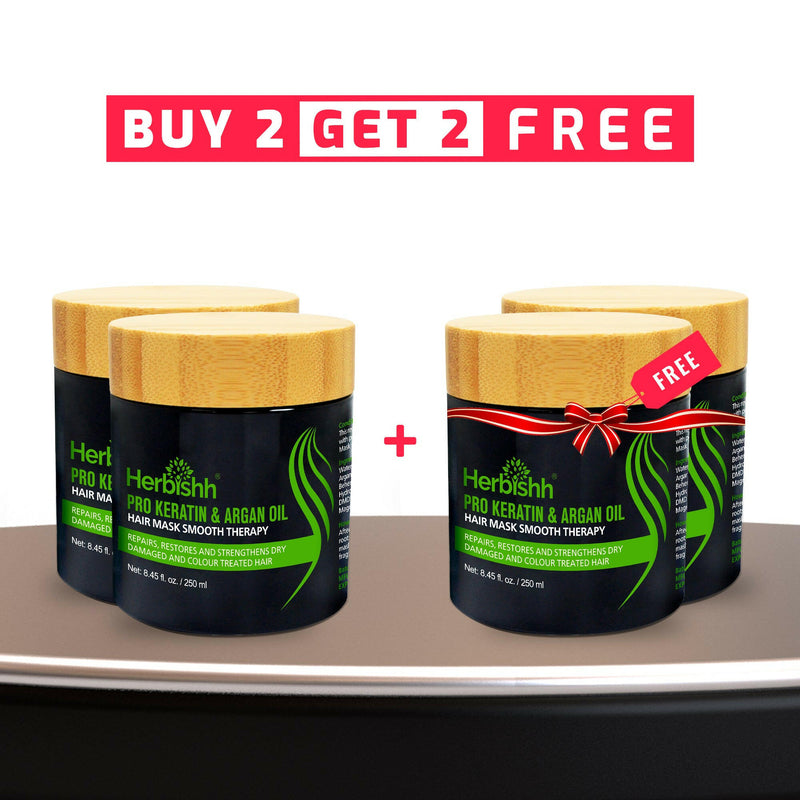 BOGO Sale BUY 2 Hair mask Get 2 Hair Mask Free- Herbishh