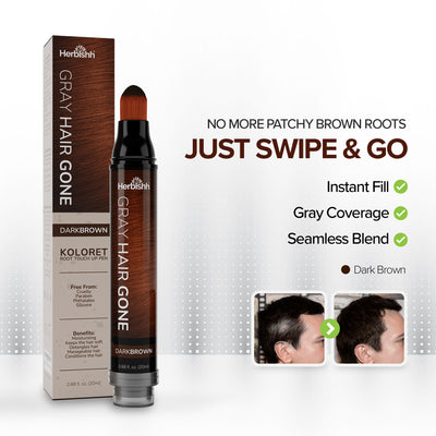 Dark Brown Hair Root Touch-up Pen