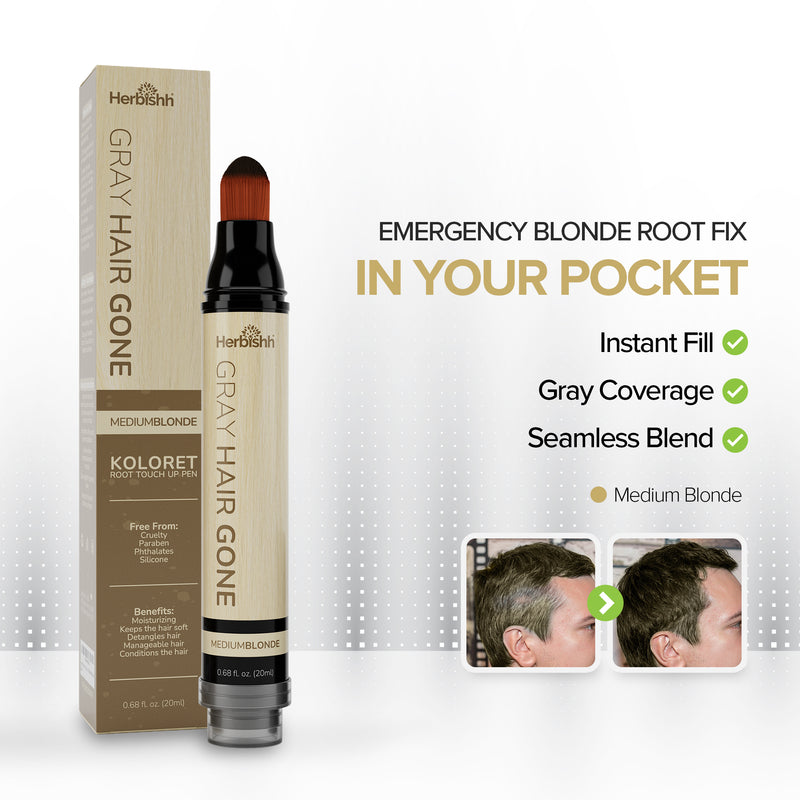 Medium Blonde Hair Root Touch-up Pen