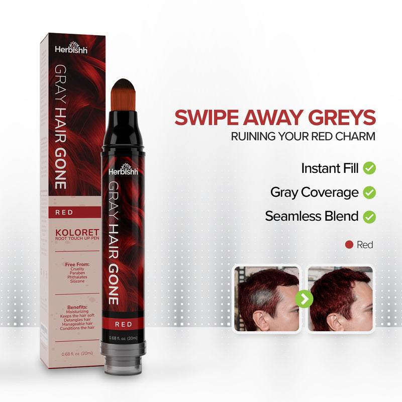 Red Hair Root Touch-up Pen