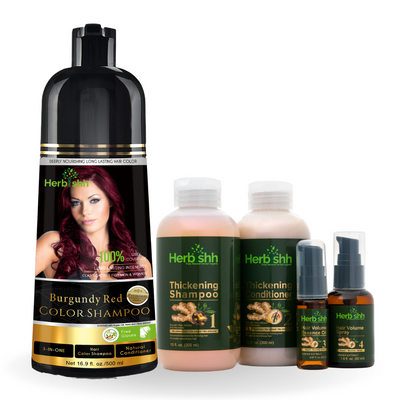 AS - Color Shampoo & Hair Volumizing Kit - HERBISHH