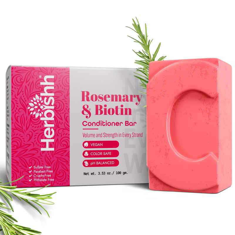 Rosemary & Biotin Conditioner Bar - Herbishh