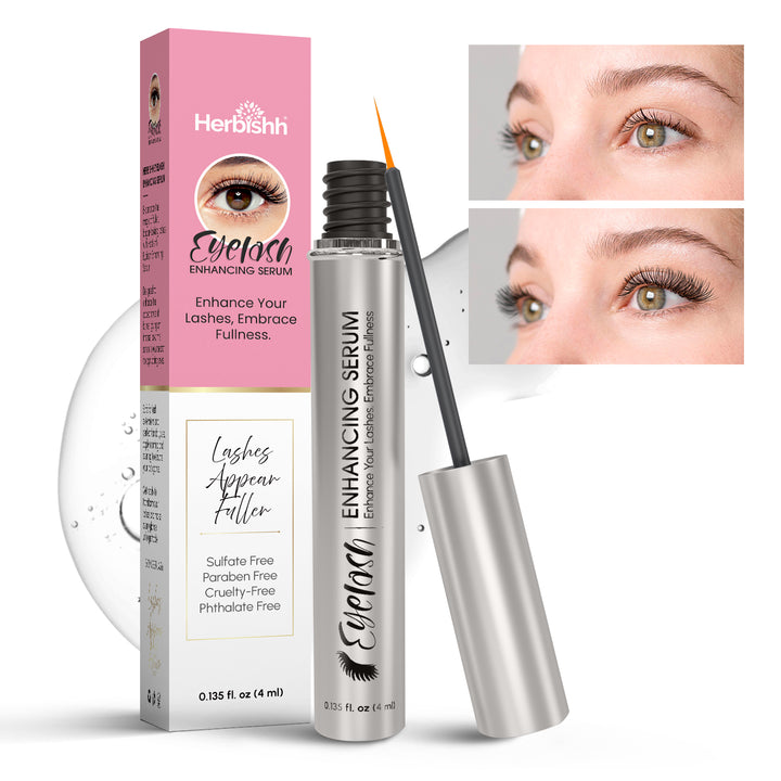 Herbishh Eyelash Serum | Longer, Fuller Lashes Naturally