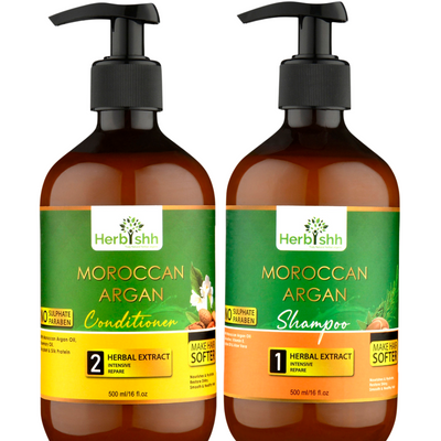 Argan Oil Shampoo Conditioner Set